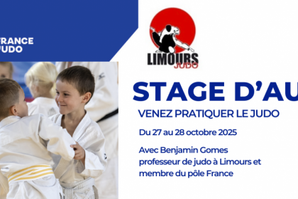 Stage des vacances d'automne